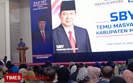 Obati Rasa Kangen Rakyat, SBY Hadir di Tengah-tengah Warga Malang Malam Ini