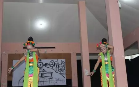 Mahasiswa KKN&#45;T MBKM Kelompok 11 UNIPMA Gelar Semarak Tahun Baru di Argomunung Karanggupito, Ngawi