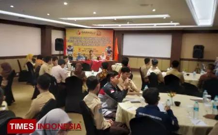 Gandeng Puluhan Siswa SMA Cegah Pelanggaran Pemilu, Bawaslu Bantul Sosialisasikan Pengawasan Partisipatif