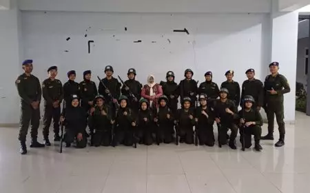 Diklat Menwa 814 Wisanggeni UWG Malang: Membentuk Pemuda Tangguh, Aktif, dan Disiplin