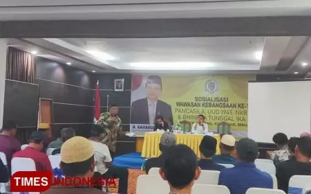Anggota DPRD Kaltim Kaharudin Jafar Ajak Pemuda dan Tomas Pahami 4 Pilar Kebangsaan