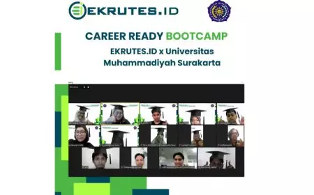 EKRUTES.ID dan Universitas Muhammadiyah Surakarta Laksanakan Career Ready Bootcamp