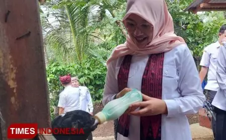 Peternak Sukses di Telemung Banyuwangi, Tingkatkan Perekonomian Melalui Bermitra Susu Kambing