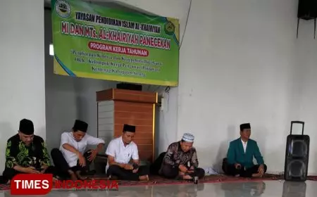MI dan MTs Al-Khairiyah Panecekan Kabupaten Serang Gelar Program Kerja Tahunan