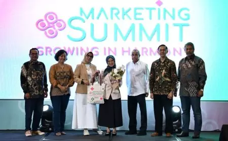 Marketing Summit-Growing In Harmony, Ajang Penghargaan bagi Pejuang Literasi