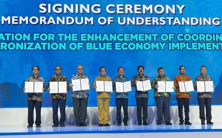 Kementerian Kelautan dan Perikanan MoU Dengan UB untuk Implementasi Ekonomi Biru