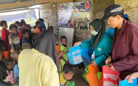 Kontribusi Sosial Mahasiswa Unisma Malang di Pedalaman Merauke