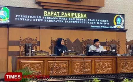 Genjot Tumbuh Kembang Investasi, Pemkab Banyuwangi Ajukan Raperda RTRW