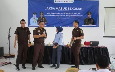 Ratusan Pelajar di Kabupaten Majalengka Ikuti Program Jaksa Masuk Sekolah