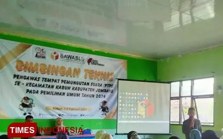 Bawaslu Jombang Gelar Bimtek PTPS
