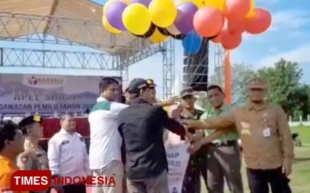 Bawaslu Ponorogo Gelar Apel Siaga Pengawasan Jelang Pemilu