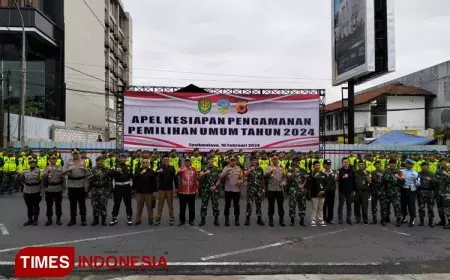 Polres Tasikmalaya Kota Siap Amankan 3.563 TPS