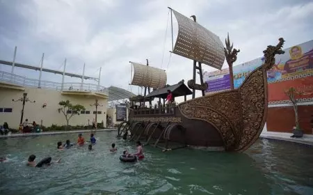 Tunjukkan Tinta Habis Coblos Dapat Promo Buy One Get One Free di Pemandian Sekarsari Kota Mojokerto