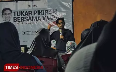 Menutup Masa Kampanye, Yahya Alhadad Menggelar Tukar Pikiran Bersama Warga