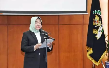 Lantik Pejabat Setjen MPR, Siti Fauziah Dorong Peningkatan Integritas, Profesionalitas, Loyalitas dan Komitmen