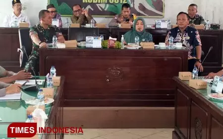 Dandim 0812 Lamongan Pimpin Rakor Kesiapan TMMD ke&#45;119