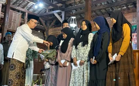 Senyum Yatim Piatu Merekah saat Harlah ke-3 Rumah Sedekah NU