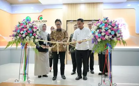 Bey Machmudin Dampingi Menkes Resmikan Layanan Rujukan Prioritas RSUD Al-Ihsan Jabar