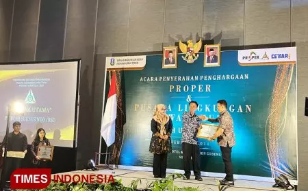 Tambang Emas PT BSI Kembali Sabet Penghargaan Pusaka Terbina Utama
