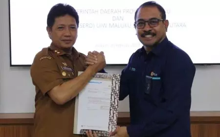 Pemda Maluku Serah Terima Barang Milik Daerah kepada PLN