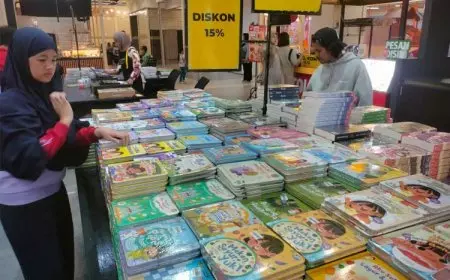 Bazar Buku Matos Hadirkan Buku Harga Terjangkau