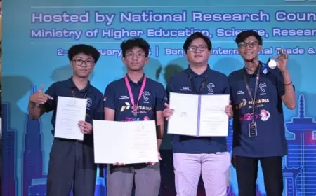 Mahasiswa Univertas Brawijaya Raih Silver Prize di Ajang Internasional