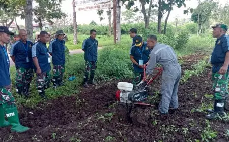 Polbangtan Malang Bekali Anggota TNI AL dengan Skill Pertanian