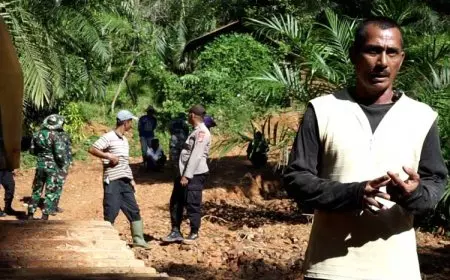 Kodim 0110 Abdya Aceh Bangun Jalan Akses di Pegunungan Alue Manggota, Diapresiasi Warga