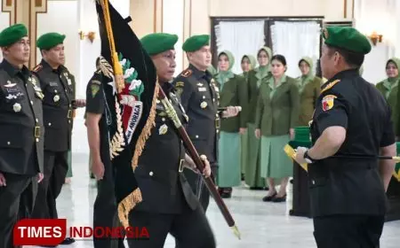 Kolonel Inf Setyo Wibowo Resmi Pimpin Korem 083/Bdj 