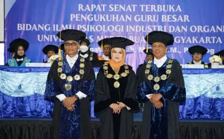 Sah, Alimatus Sahrah Dikukuhkan Sebagai Guru Besar Ilmu Psikologi UMBY