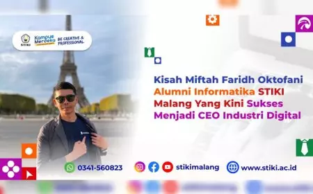 Kisah Miftah Faridh Oktofani Alumni Informatika STIKI Malang Sukses Menjadi CEO Industri Digital