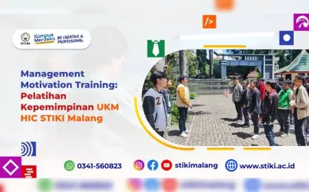 Management Motivation Training: Pelatihan Kepemimpinan UKM HIC STIKI Malang