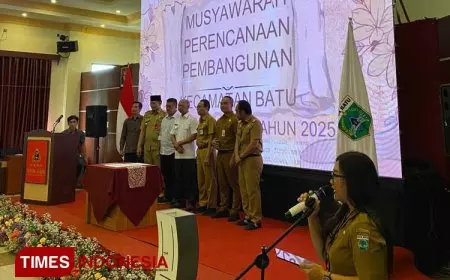530 Usulan Diajukan dalam Musrenbang Tingkat Kecamatan di Kota Batu