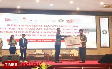 BEI Beri Bantuan Peralatan Lab Investasi dan Pasar Modal untuk UB