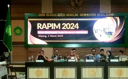 Gelar Rapim, UIN Malang Tekankan Rebranding Program Kampus