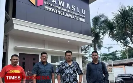 Amankan Perolehan Suara, Gunawan Center Laporkan Indikasi Pencurian ke Bawaslu Provinsi
