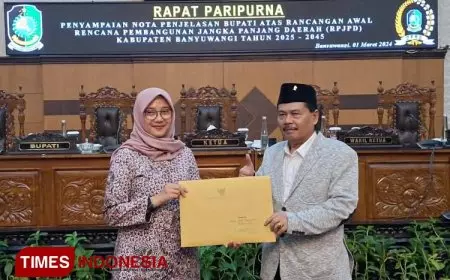 RPJPD Banyuwangi Tahun 2024&#45;2025 Dukung Visi Misi Rencana Pembangunan Nasional 