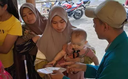 Mahasiswa KSMT Unisma Malang Berikan Edukasi Pencegahan Stunting