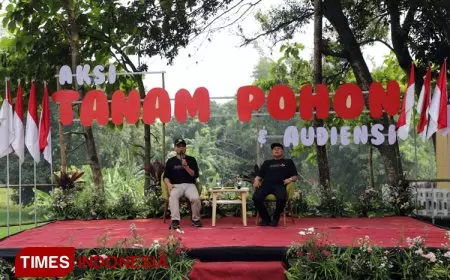 Pemkab Jombang Ciptakan Gerakan Positif melalui Aksi Tanam Pohon