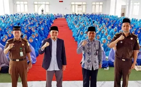 Kemenag Kabupaten Malang Bersama Kejaksaan Sosialisasi Pencegahan Bullying di Pesantren Ar Rohmah