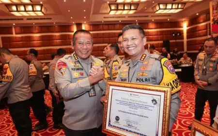 Polresta Malang Kota Dapat Pengakuan Pelayanan Publik Kualitas Tinggi dari Ombudsman RI