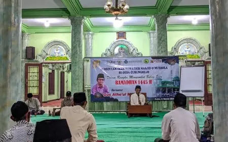 Jelang Ramadan, Masjid Jami Baiturahim Kepanjen Bina 100 Imam Masjid