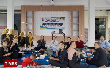 Dorong Kemandirian Ekonomi, Pemuda Desa di Banyuwangi Diberi Pelatihan Keterampilan Massal