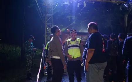 Pengamanan Ajang Balap Motor, Polres Malang Edukasi Tertib Lantas