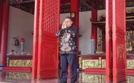 Warsito, S.Ag, Kepala Seksi Urusan Agama Buddha Kota Singkawang: Mendorong Keharmonisan Lintas Agama