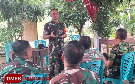 Dandim 0812 Lamongan Cek Kesiapan Tempat Kunker Aster Panglima TNI 
