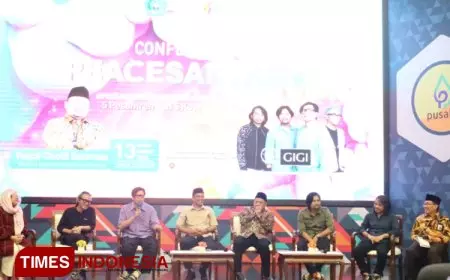 Tampil di PeaceSantren, Grup Band Gigi Akui Pesantren Tempat Banyak Orang Berbuat Kebaikan