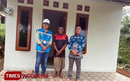 Impian Slamet, Warga Kurang Mampu di Pacitan Terwujud
