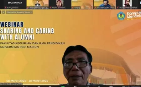 Memotivasi, FKIP Unipma Madiun Gelar Sharing and Caring with Alumni