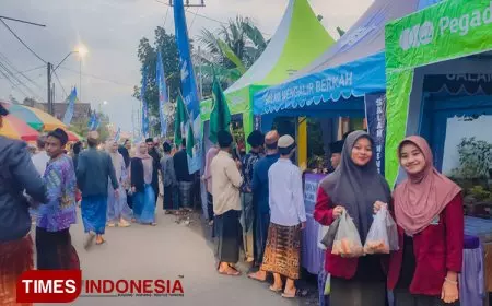 Pasar Ramadan Ramaikan Lingkungan Pesantren Tambakberas Jombang